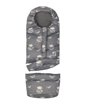 Preview: Fußsack mit abnehmbarem Fußteil